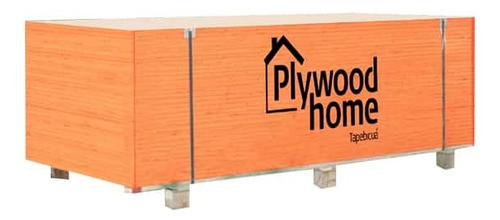 Placa Fenólico Pino Plywood Home 18 Mm*1,22mts*2.44 Mts 4/4 0