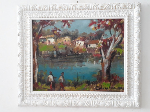 1480 Edvaldo Assis Ose 38x32cm  Paisagem Urbana De Salvador. 0