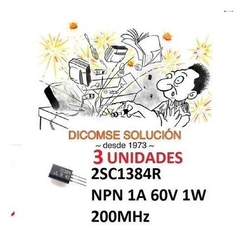 2sc1384r  C1384 2sc1384  Transistor Por 3 Unidades 0