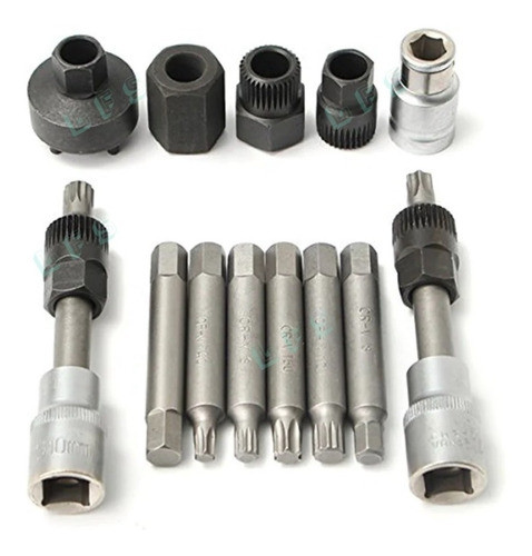 Kit Extractor De Poleas Alternador 13 Piezas 1