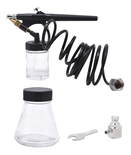 Kit Aerógrafo 50 Psi Tipo Caneta C/ 6 Peças 9mv Eda 1