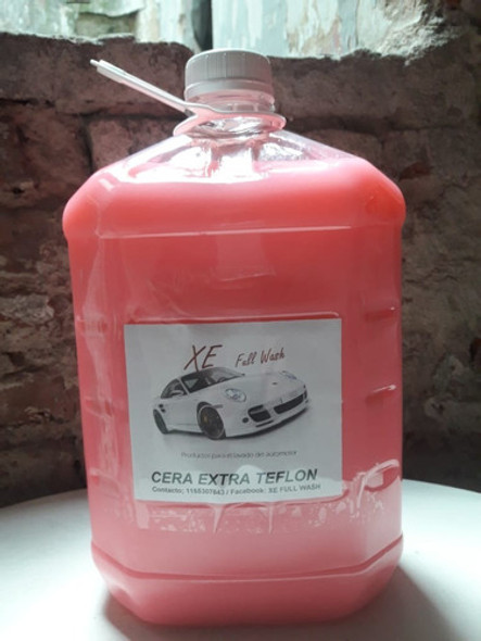 Cera Extra Teflonada Xe Full Wash 5 Lts 1