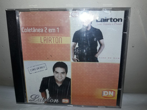 Cd Coletânea 2 Em 1 Lairton E Seus Teclados 0