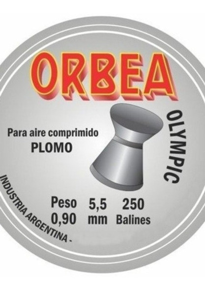 Balines Orbea Olympic 5,5mm X 250 Unidades 1