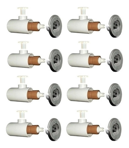 Dispositivo De Hidromassagem Pratic Inox Sodramar 8 Peças 0