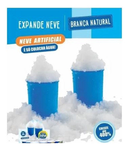 Expande Nieve Artificial Expande Hasta 400 % No Toxico X 2 1