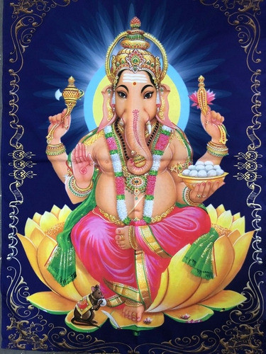 Paño Dioses Hindúes. Para Espacio Sagrado, Tarot, Cristales 1