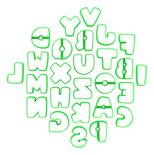 Cortantes Alfabeto Completo 0