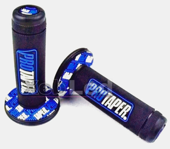 Puños Pro Taper Negros C/ Azul Manoplas Protaper !!! 0