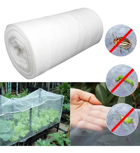 Malla Anti Áfidos Insectos Plaga Ancho 2,2m X L 10m 50mesh 0