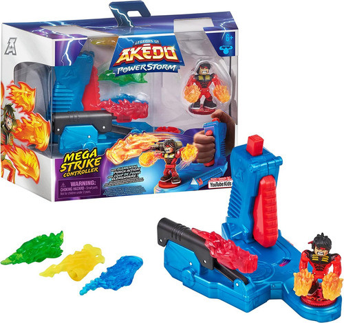 Akedo Powerstorm Mega Strike Controller Con 1 Figura Lelab 0