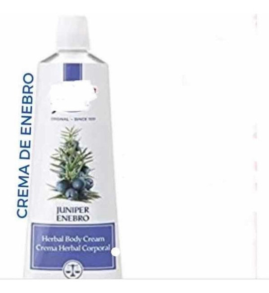 Crema De Enebro, 60 Gramos. Marca Just 0