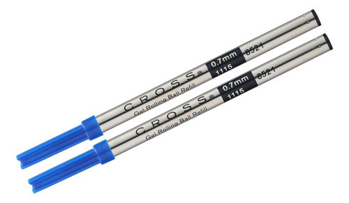 Carga Para Caneta Cross Em Gel Rollerball Azul 8521-2 1