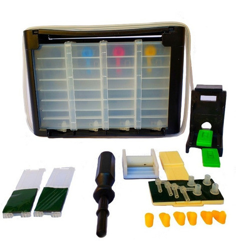 Kit Bulk Ink Impressora Cartucho 662 664 74 122 2676 667 901 0