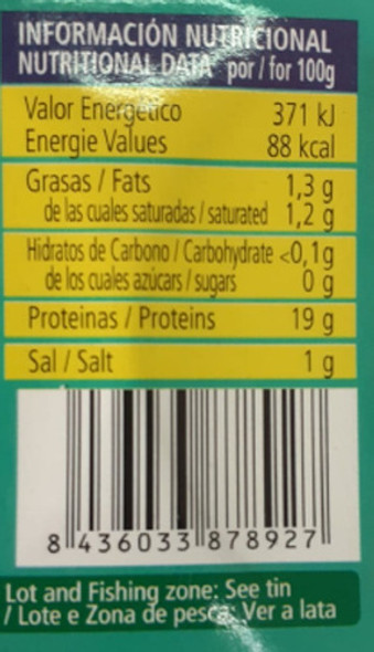 Pack 3 Latas De Atún Español Claro (al Natural) 1