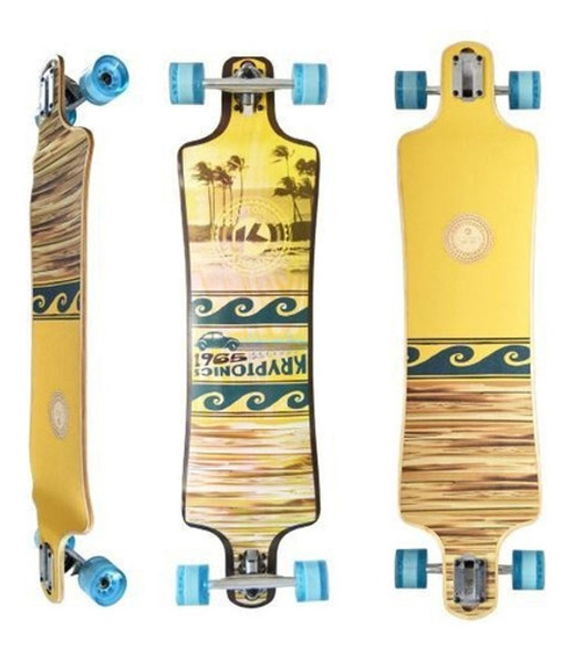 Longboard Kryptonics Groovin 40 Skate Completo 0