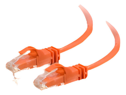 Cable De Conexión Snapless C2g 35ft Cat6 550 Mhz - Naranja 0