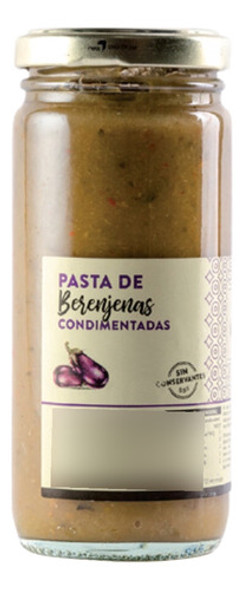 Pasta De Berenjenas Condimentadas Famiglia Gullo 180gr 0