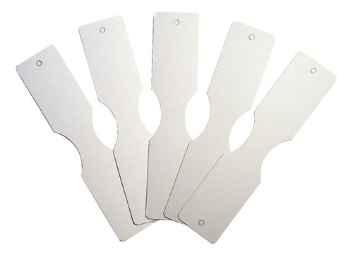 Etiqueta De Carton Perforada Para Accesorios Blancas X200u. 0