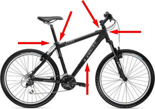 Vinilo Protección Autoadhesivo Transparente Para Biciclet 0