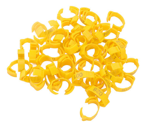 Anéis De Perna De Frango, 50 Unidades, Retráteis, 6 Slots, I 1