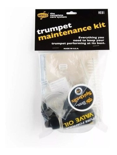 Kit De Limpieza Para Trompeta Herco He-81 0