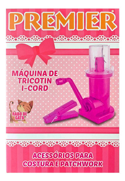 Máquina Tricotin Tear Rabo De Gato Para Desenhos Com Lã 1