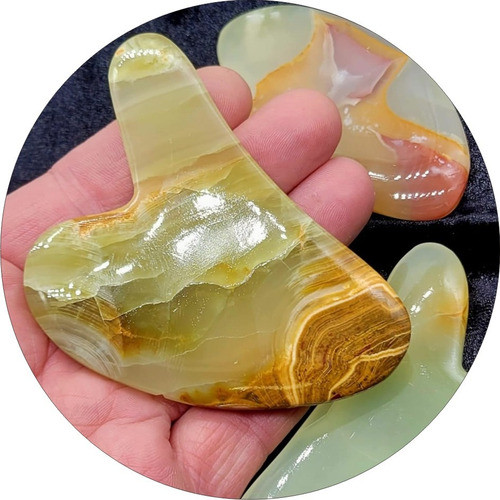 Piedra Gua Sha Masajeador Antiage Natural  ( Caba ) 0
