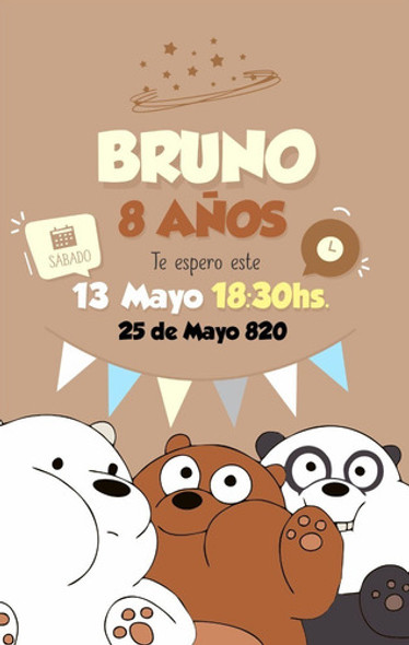 Invitación Digital Escandalosos 0