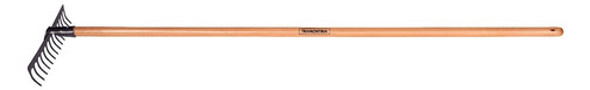 Rastrillo Curvo 14 Dientes  Acero Tramontina Cabo 145 Cm 0