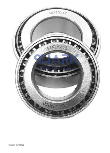 Rolamento Cônico Da Caixa Direção Cbx 150 90-93 1