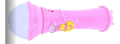 Micrófono Infantil Karaoke Juguete Efectos Sonidos Luz Nena 1