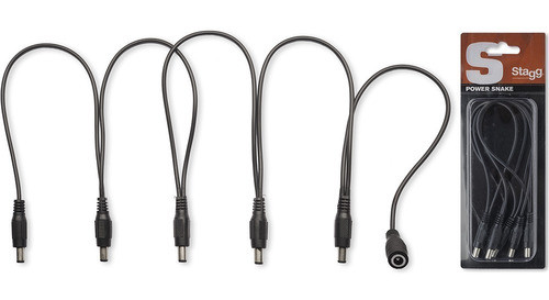 Cable Splitter Pulpito 1 A 5 Para Fuentes Pedales Guitarra 0