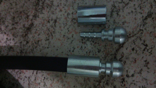 Mangueira Desentupidora Malha De Aço Eletroplas El1700i 10mt 1