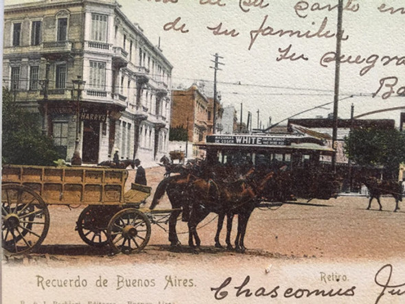 Postal  De Retiro En Buenos Aires  1907 1 Postal  De Retiro En Buenos Aires  1907 1
