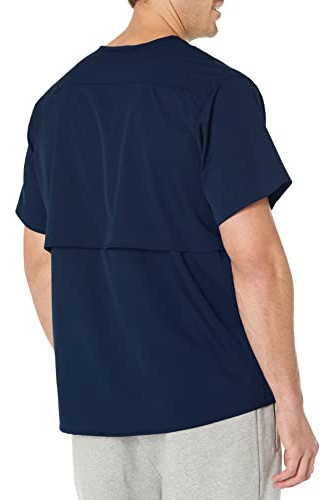 Camiseta Masculina Carhartt Slim Fit Com Decote Em V, Azul M 1