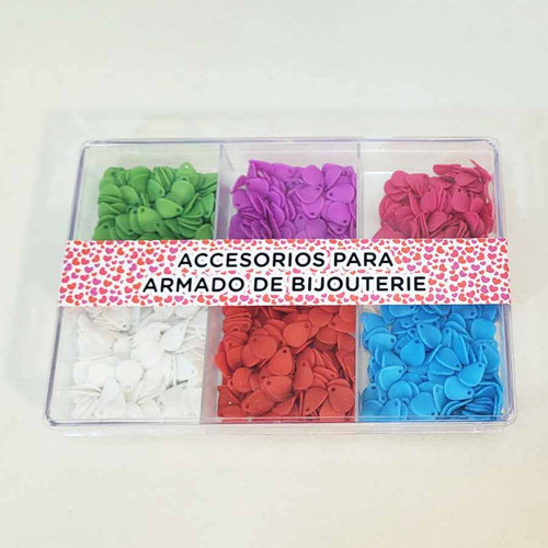 Caja Acrílica Con Hojitas Plásticas Opacas Para Bujou 0