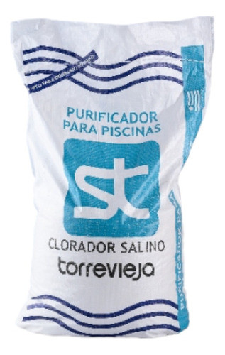Sal Para Piscina Salinizador Purificador 25kg 0