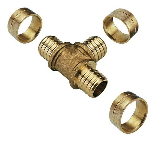 Tee Pex Monocamada Agua Quente E Fria 16-16-16 0