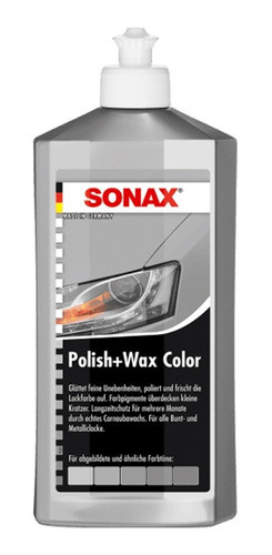 Sonax Polish & Wax Cera Tapa Rayas Color Gris - Allshine 0