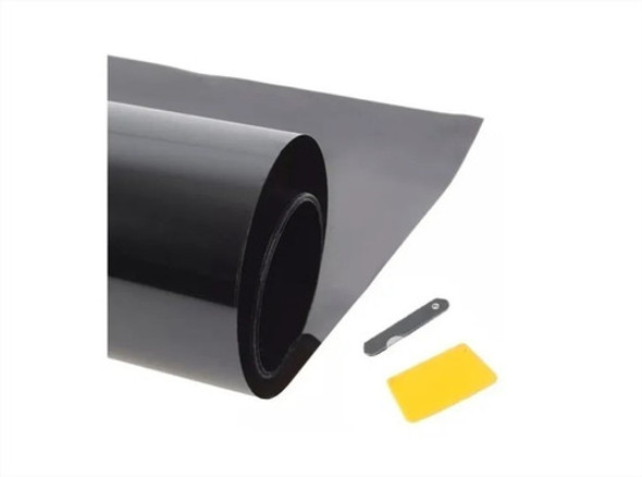 Polarizado Auto Film Laminas Rollo 0.50 X 3mts Oscuro 5% 0