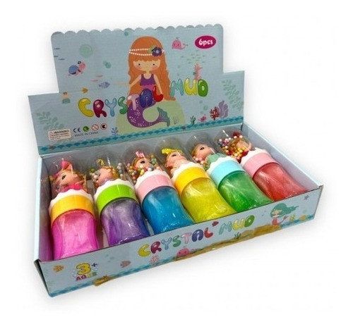 Slime Brillante Con Muñeca Llavero La Mejor Calidad!! 1