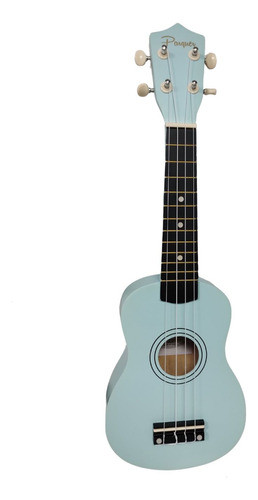 Outlet Ukelele Soprano Parquer Para Niños De Madera Celeste 0