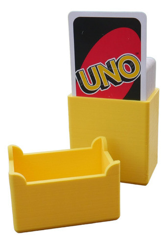 Juego De Cartas Uno Con Caja Guarda Mazo Super Resistente 0