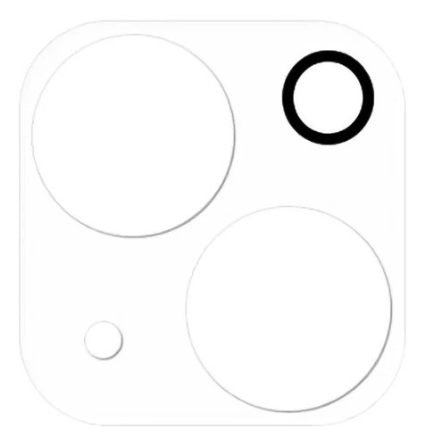 Vidrio Templado Reforzado Camara Para iPhone 14 Transparente 0