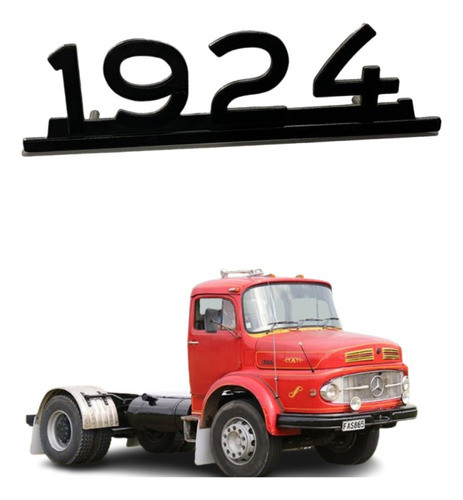 Emblema Do Caminhão Mercedes 1924 0