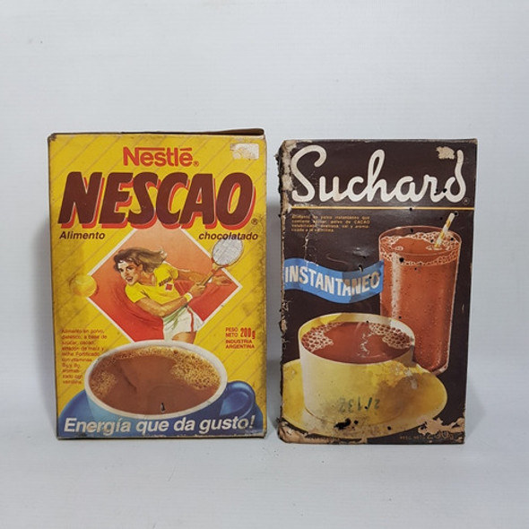 Antiguas Cajas Cacao Suchard Nescao Lote X 2 Mag 62399 1 Antiguas Cajas Cacao Suchard Nescao Lote X 2 Mag 62399 1
