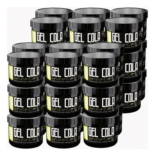 Gel Cola Big Barber 300g Incolor Tradicional Atacado 36 Unid 0