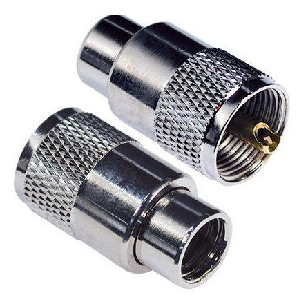 Conector Pl259 - Uhf Macho Para Cable Rg213 Soldable. X2 Uni 0