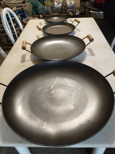 Disco Picanheira Reforçado Chapa Aço 40 Cm Cabo Madeira 1